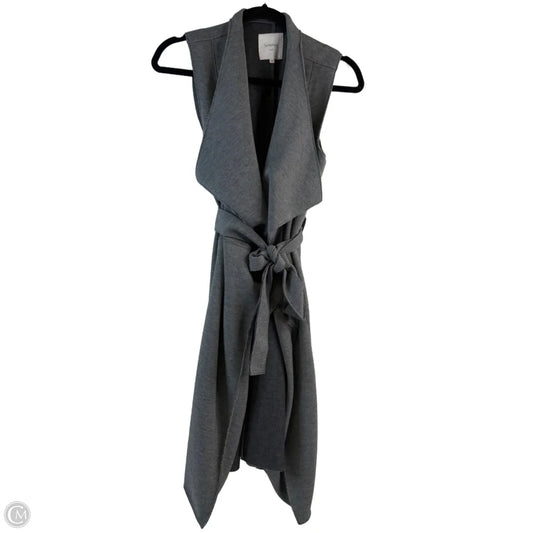 Vest Other By Clothes Mentor In Grey, Size: Xs