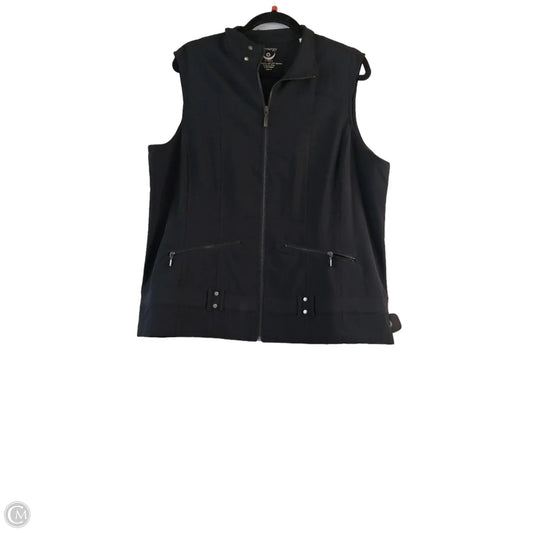 Vest Other By Zenergy By Chicos In Black, Size: Xl