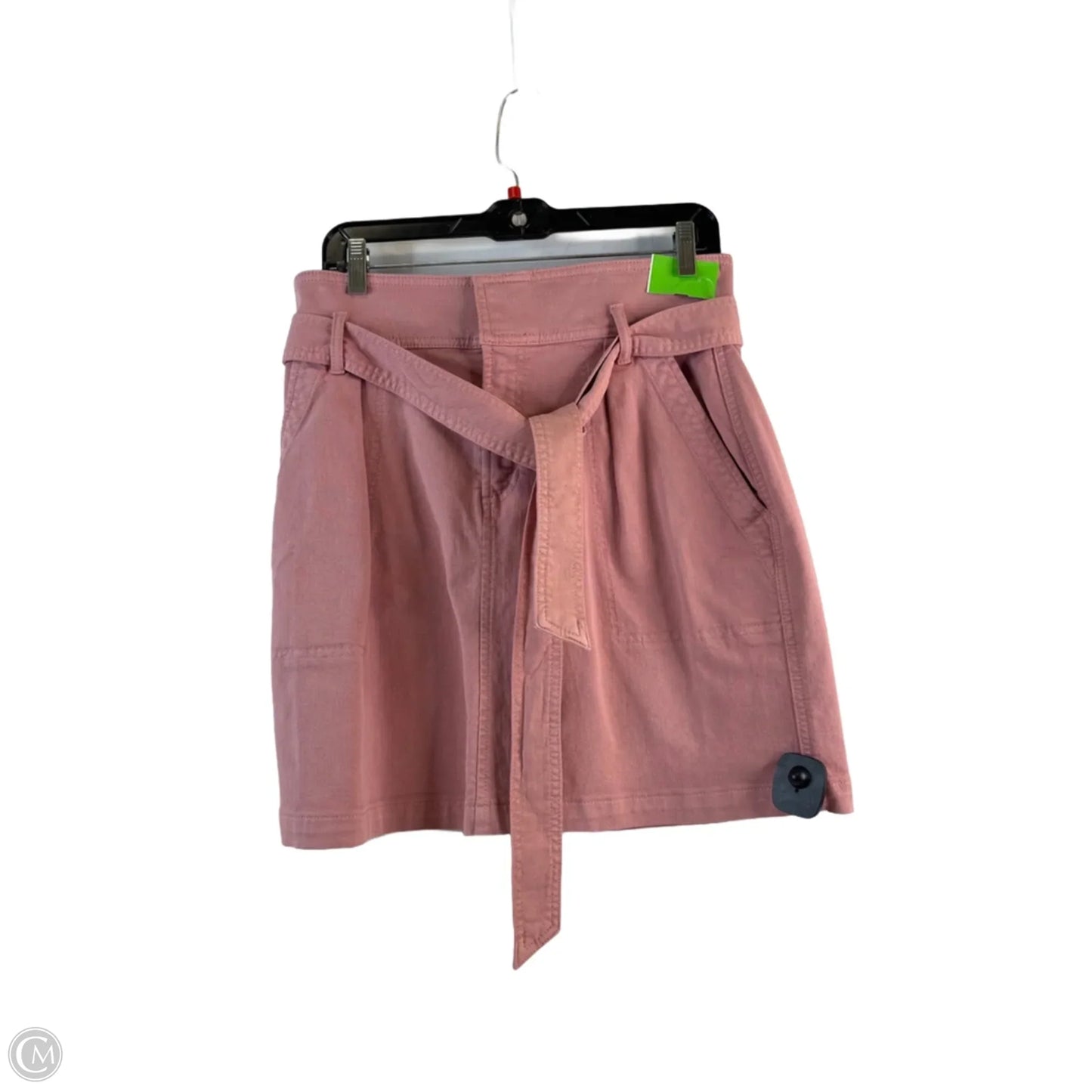 Skirt Mini & Short By Loft In Pink Denim, Size: 8