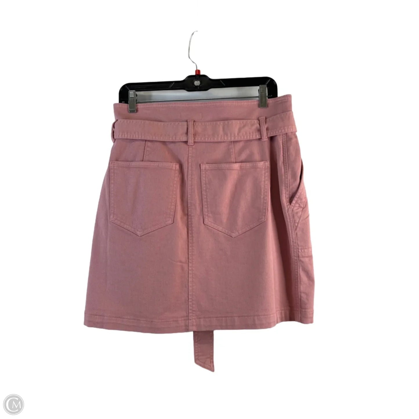 Skirt Mini & Short By Loft In Pink Denim, Size: 8