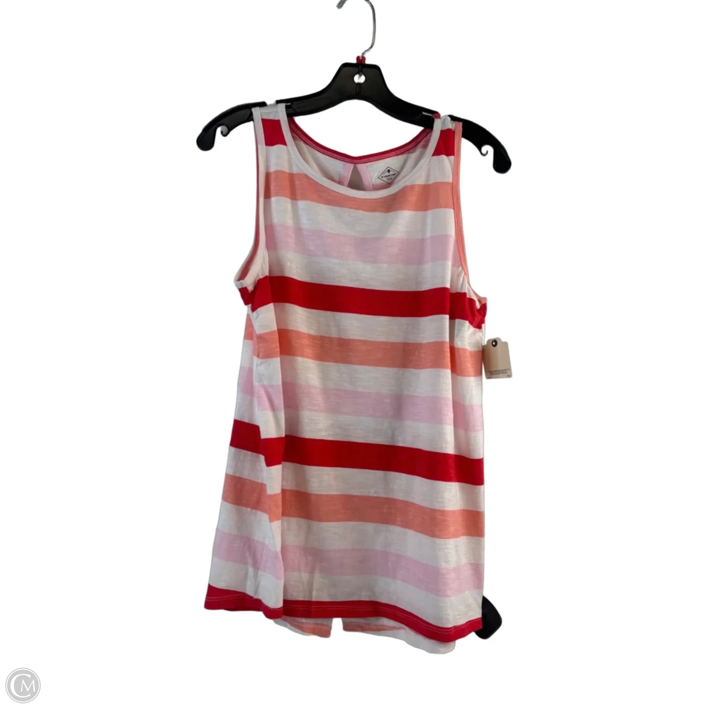 Tank Top By St Johns Bay In Pink & White, Size: M