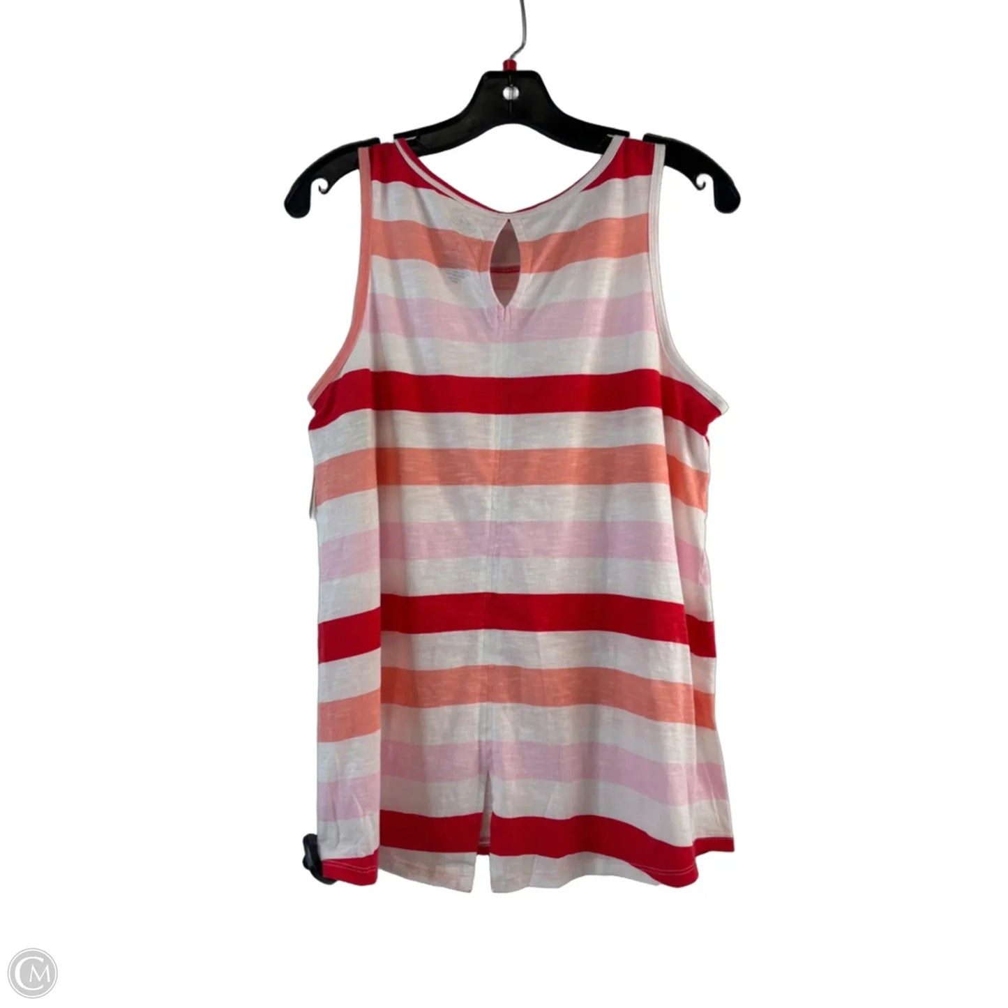 Tank Top By St Johns Bay In Pink & White, Size: M