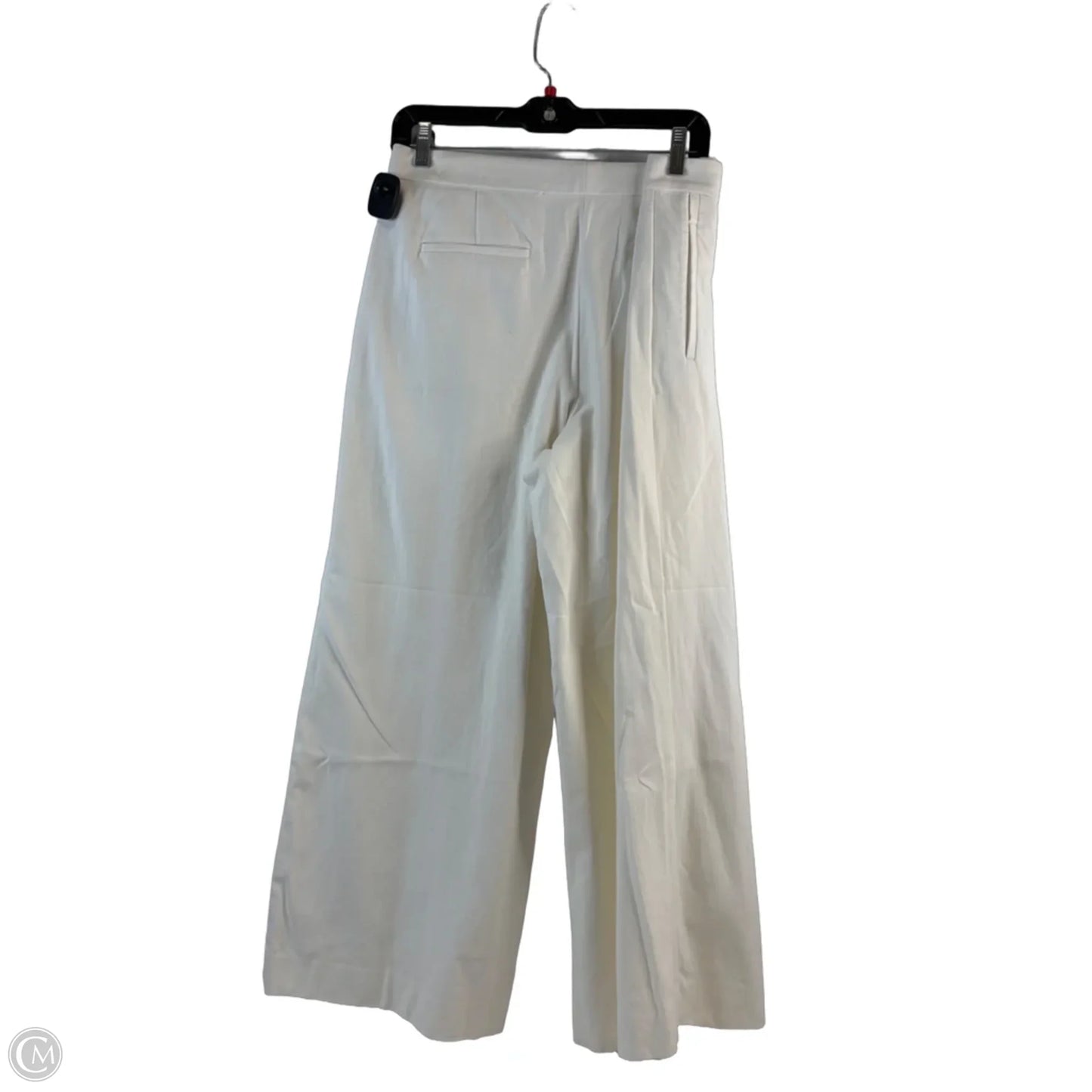 Pants Wide Leg By Ann Taylor In White, Size: 12l