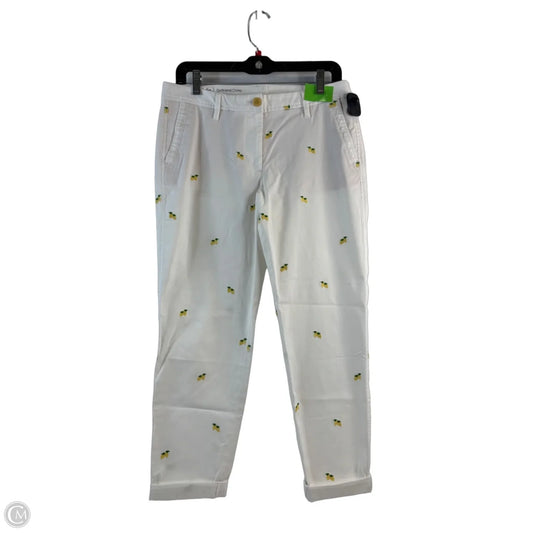 Pants Chinos & Khakis By Talbots In White & Yellow, Size: 6p