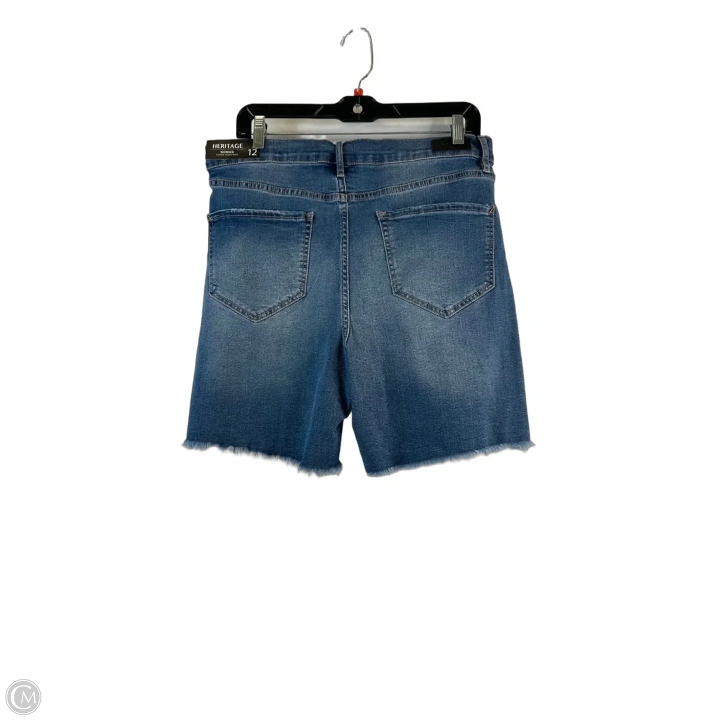 Shorts By Nicole By Nicole Miller In Blue Denim, Size: 12