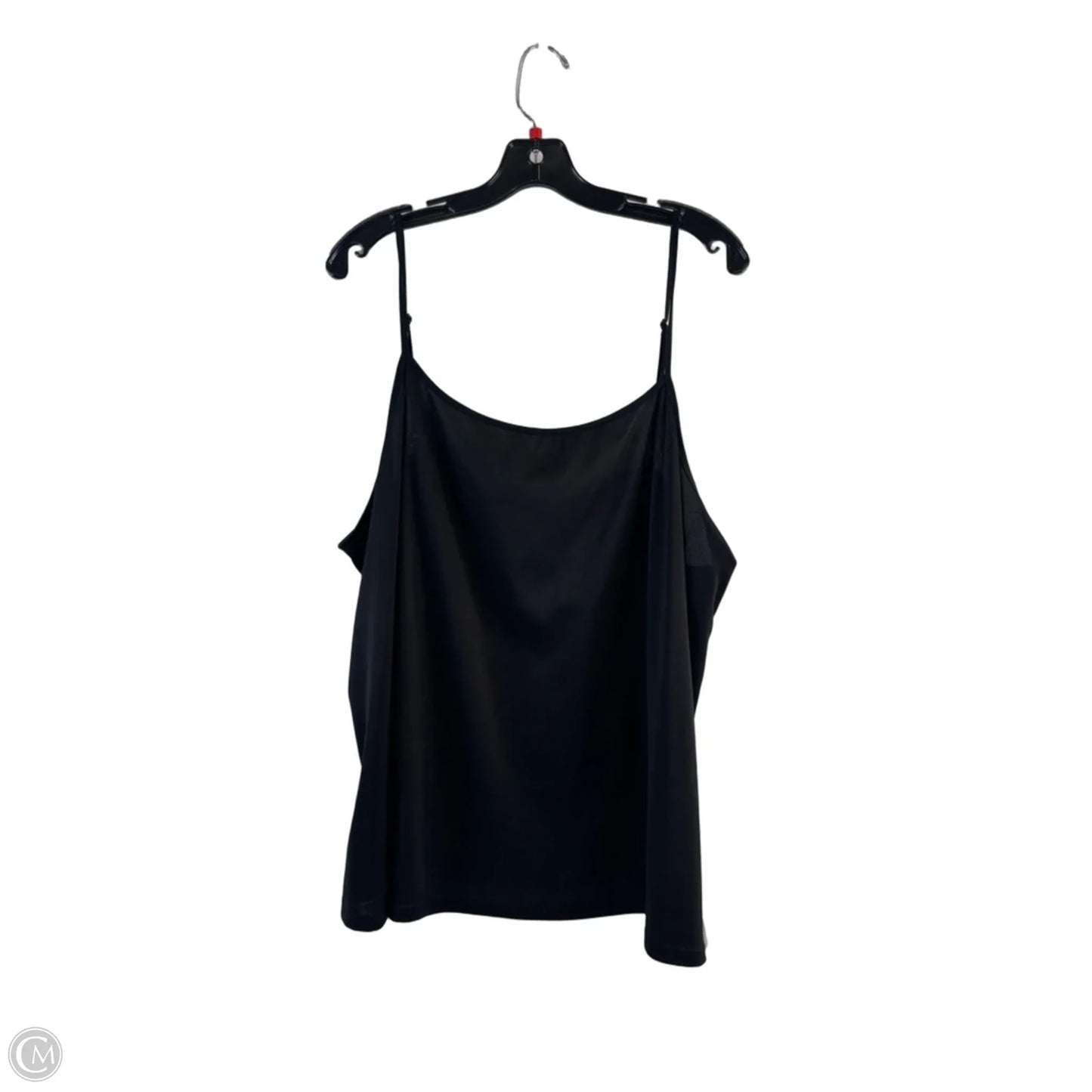Top Cami By Apt 9 In Black, Size: 2x