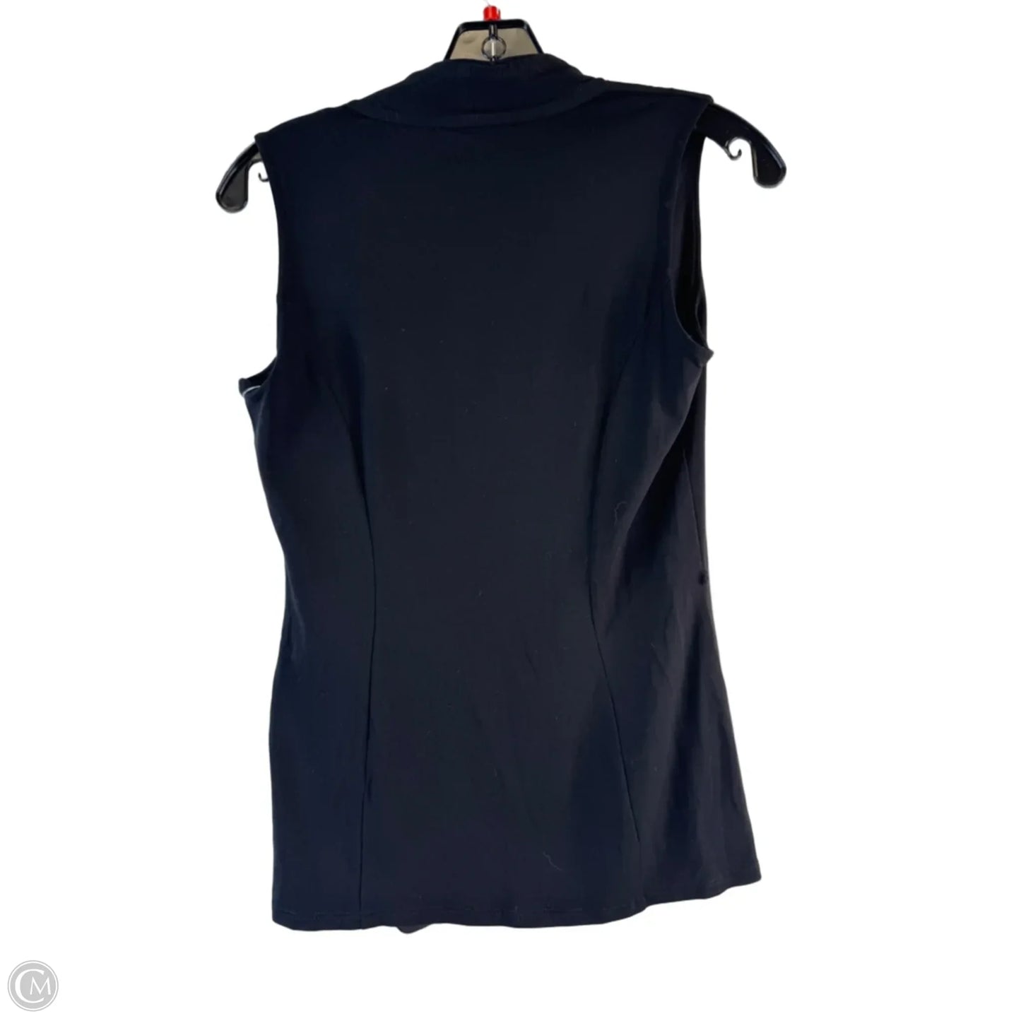 Top Sleeveless Basic By White House Black Market In Black & White, Size: Xs