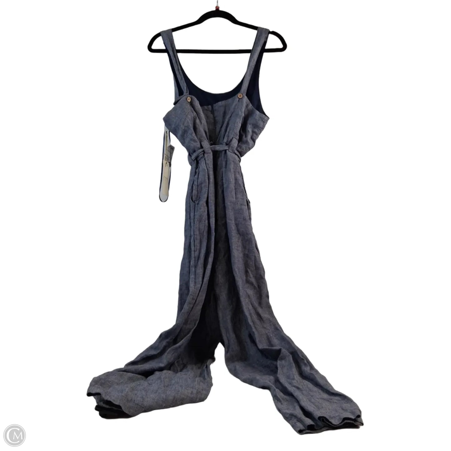 Jumpsuit By St Tropez In Blue Denim, Size: 12