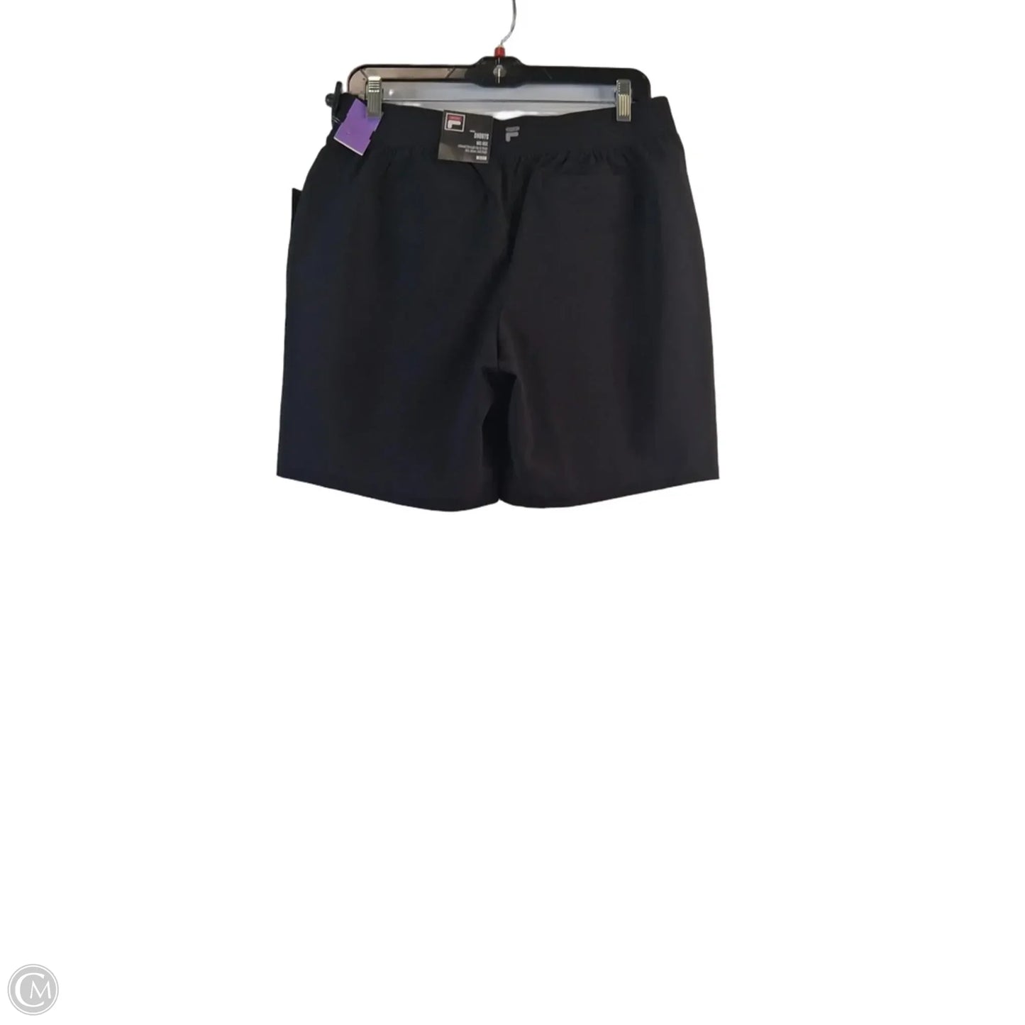 Athletic Shorts By Fila In Black, Size: M