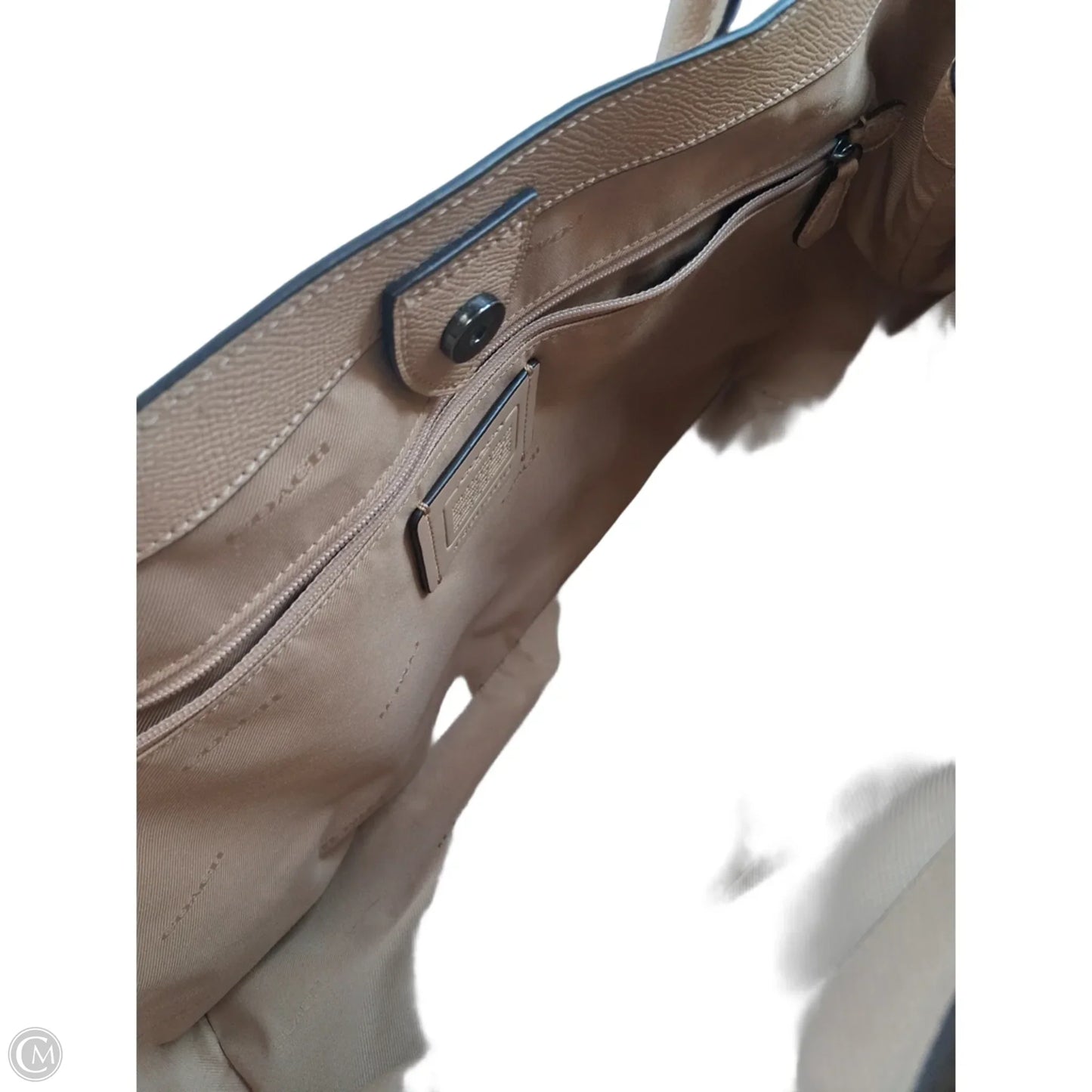 Tote Designer By Coach, Size: Large
