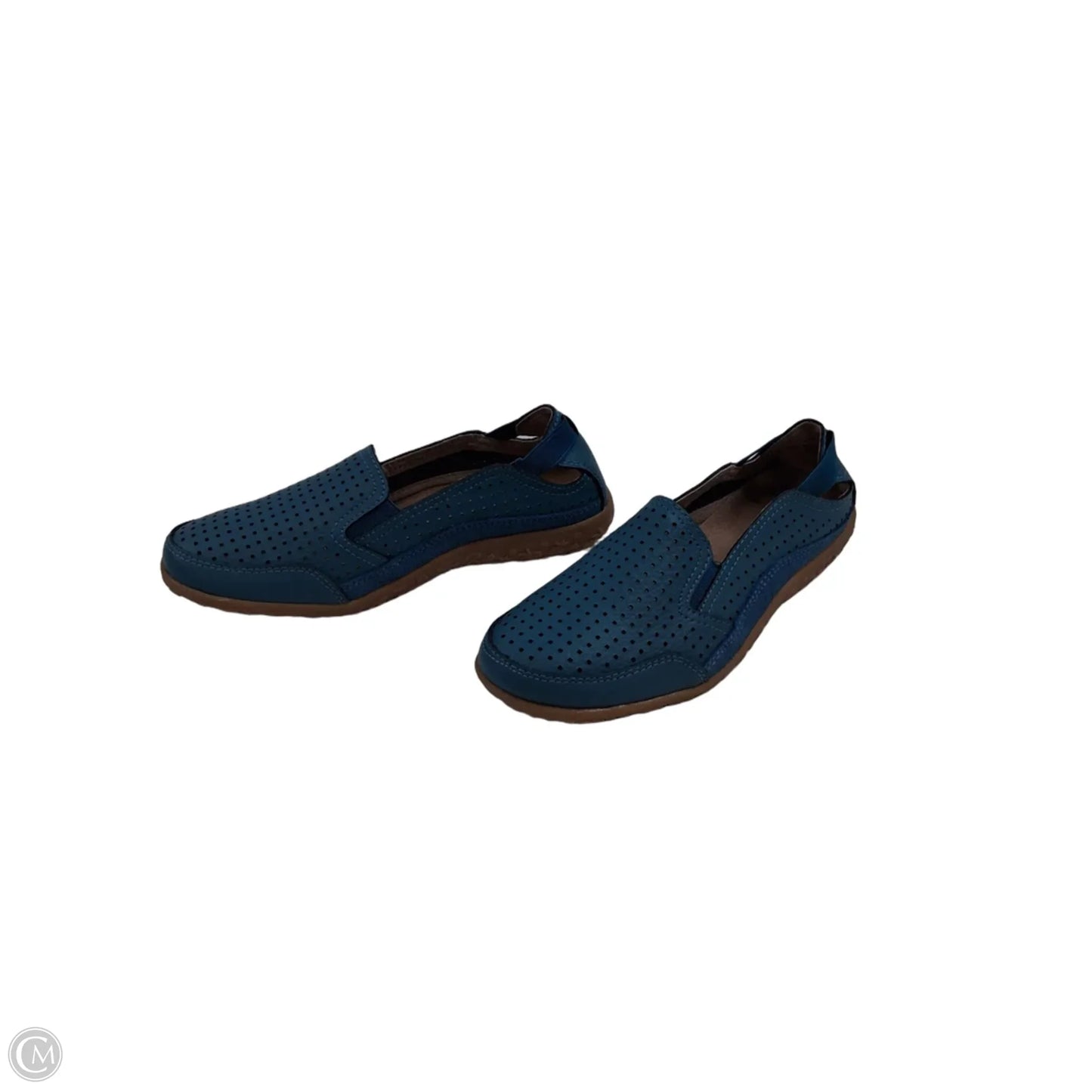 Shoes Flats By Spring Step In Blue, Size: 8
