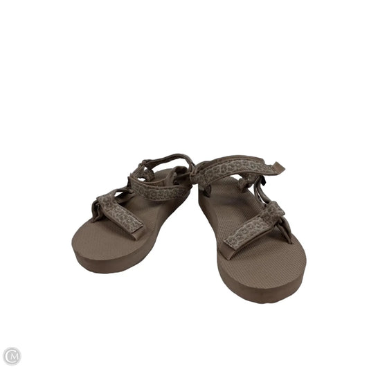 Sandals Sport By Teva In Tan, Size: 7