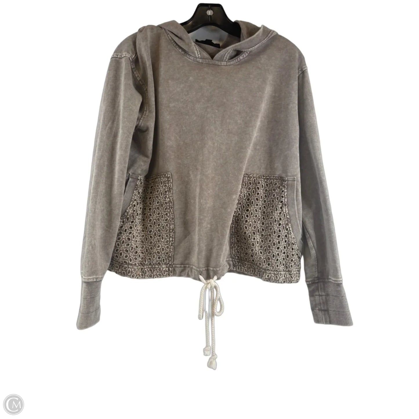Top Long Sleeve By Jane And Delancey In Beige, Size: S