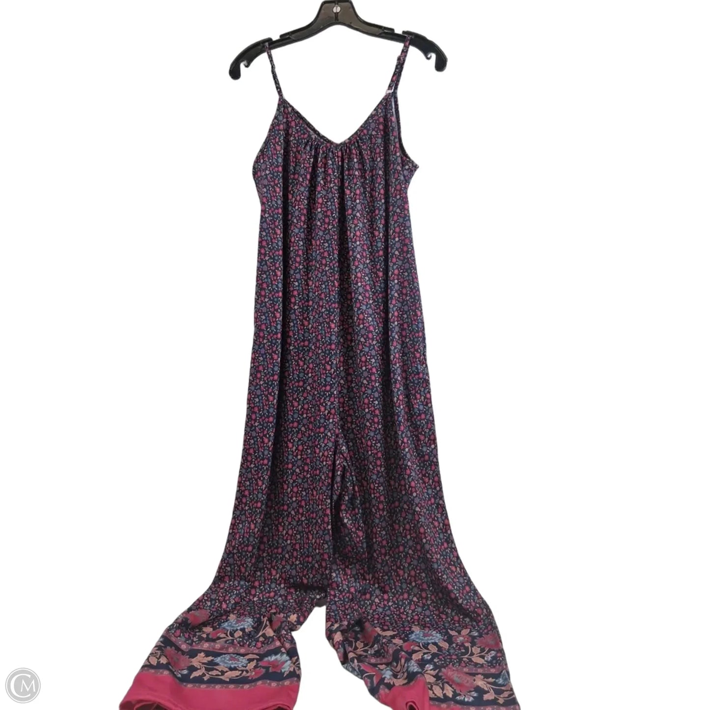 Jumpsuit By Clothes Mentor In Floral Print, Size: M