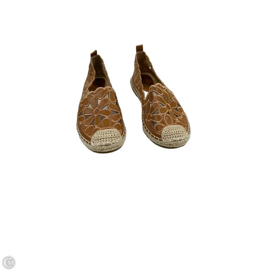 Shoes Flats By Clothes Mentor In Brown, Size: 8.5