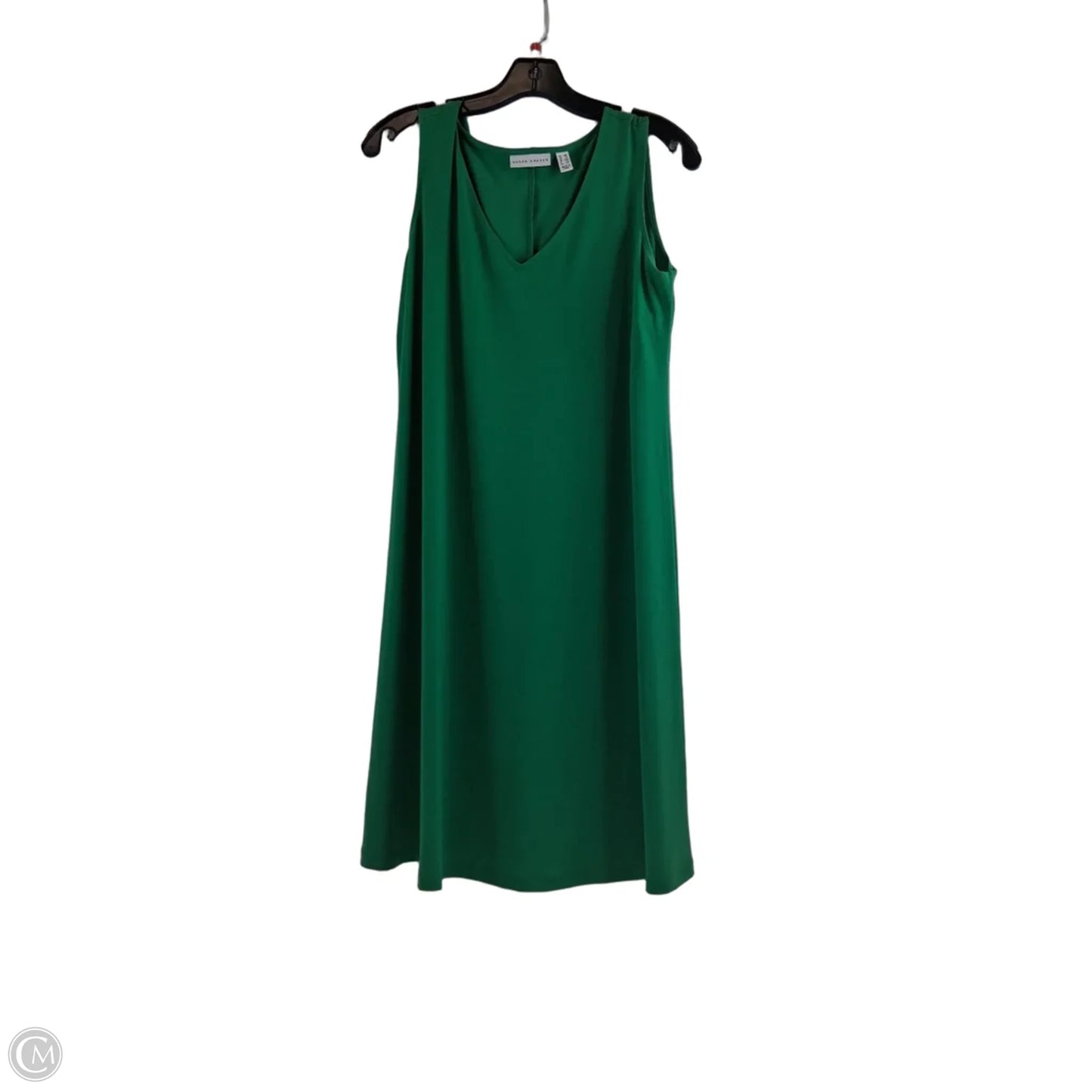 Dress Casual Midi By Susan Graver In Green, Size: Mp