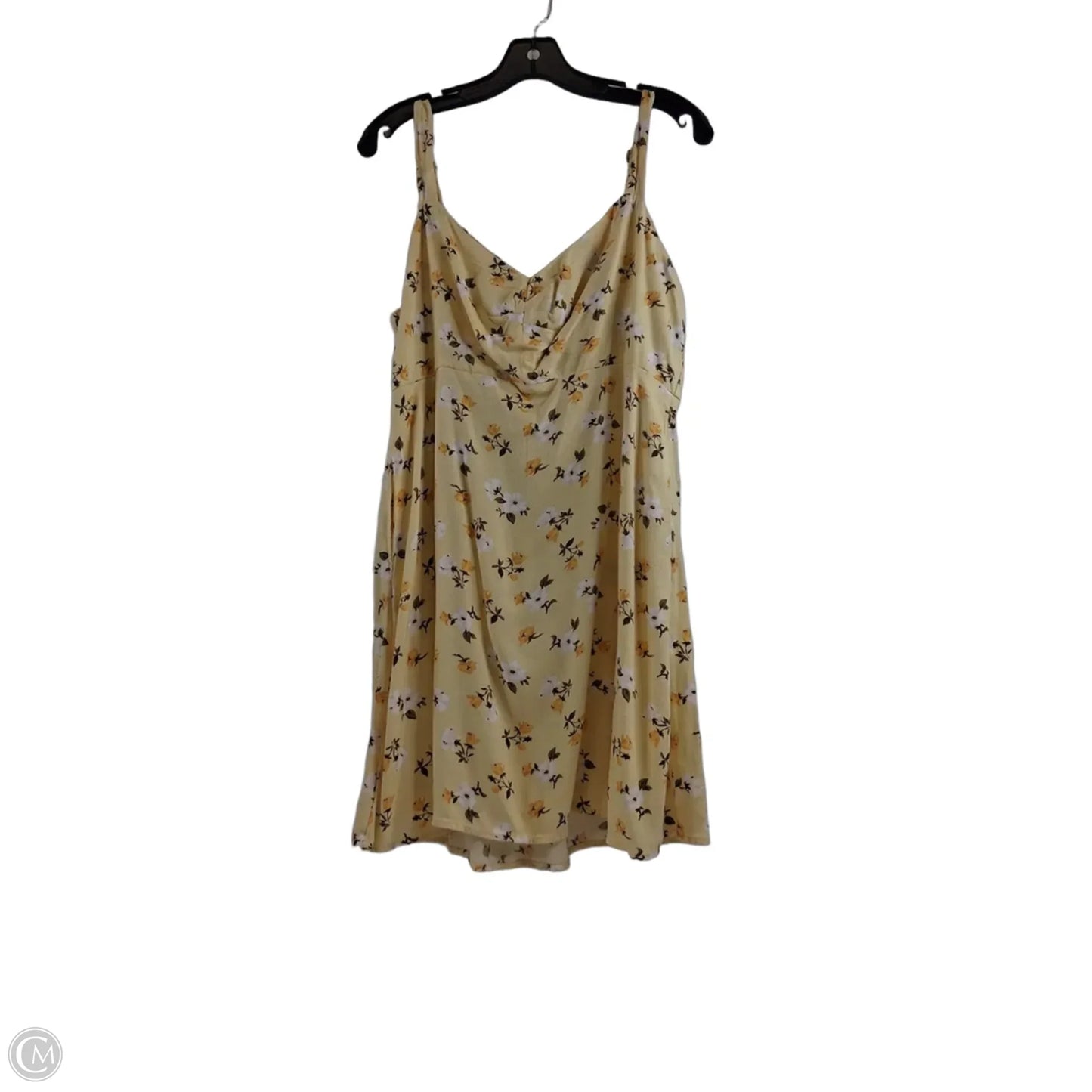 Dress Casual Short By Old Navy In Yellow, Size: L