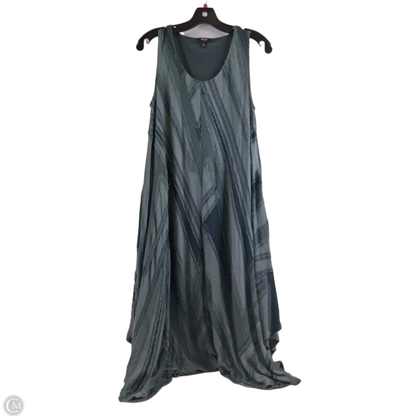 Dress Casual Midi By Simply Vera In Green, Size: S