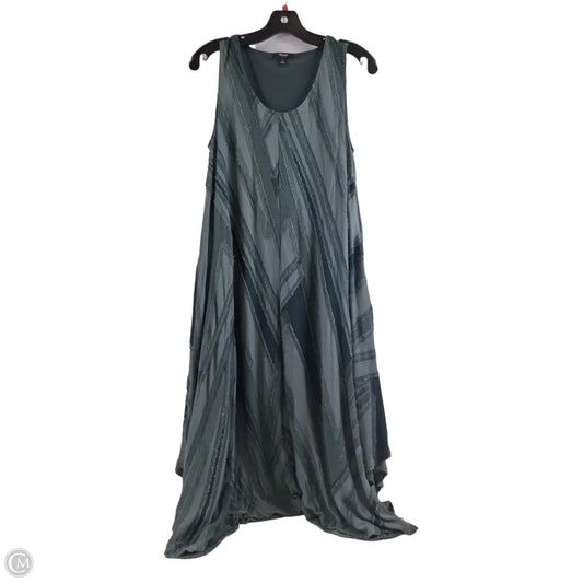 Dress Casual Midi By Simply Vera In Green, Size: S