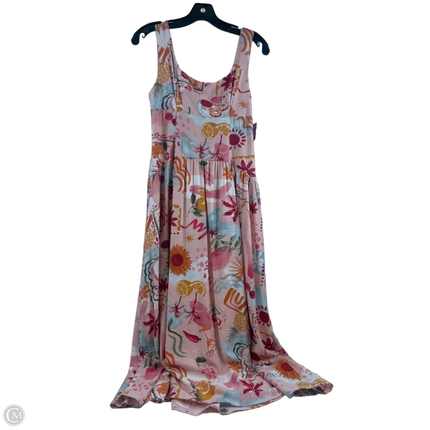 Dress Casual Maxi By Blu Pepper In Pink & Red, Size: S