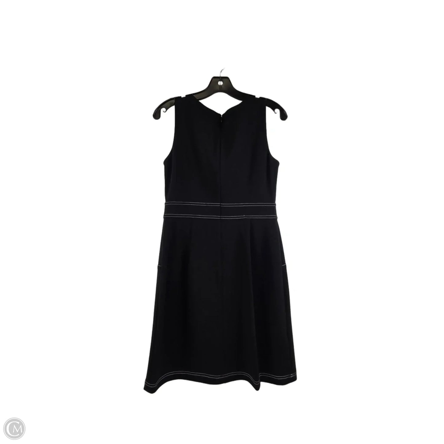 Dress Casual Midi By Tommy Hilfiger In Black & White, Size: S