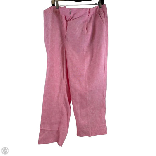 Pants Cropped By Talbots In Pink, Size: 14p