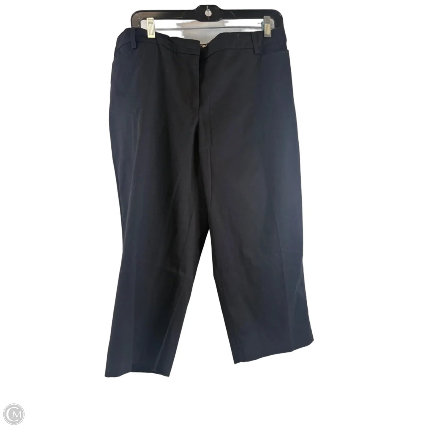 Pants Cropped By Talbots In Black, Size: 14p