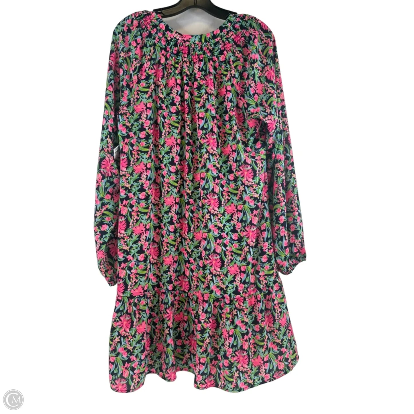 Dress Designer By Lilly Pulitzer In Blue & Pink, Size: L