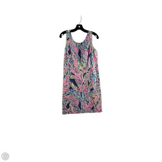 Dress Designer By Lilly Pulitzer In Blue & Pink, Size: M