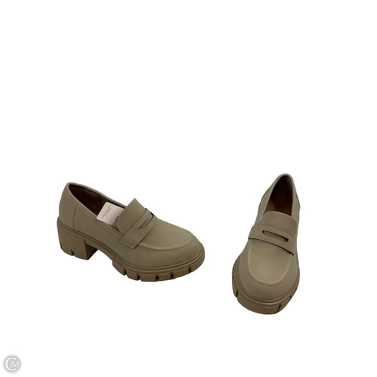 Shoes Heels Block By Sincerely Jules In Tan, Size: 8