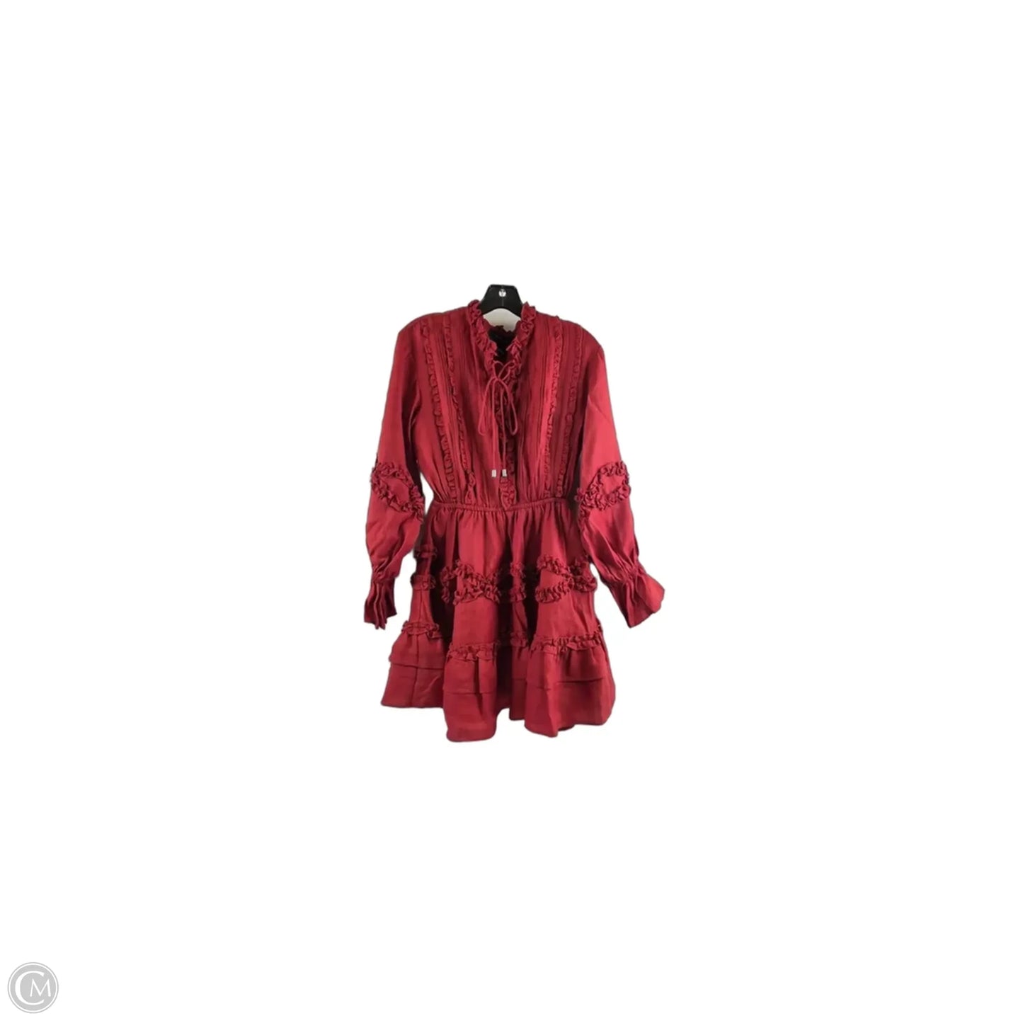 Dress Casual Midi By Clothes Mentor In Orange, Size: Xs