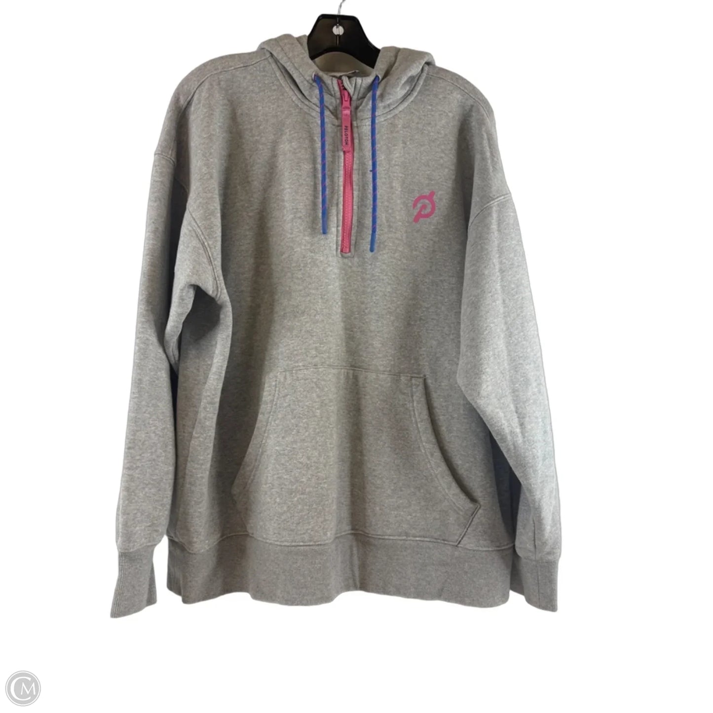 Sweatshirt Hoodie By Peloton In Grey, Size: Xl