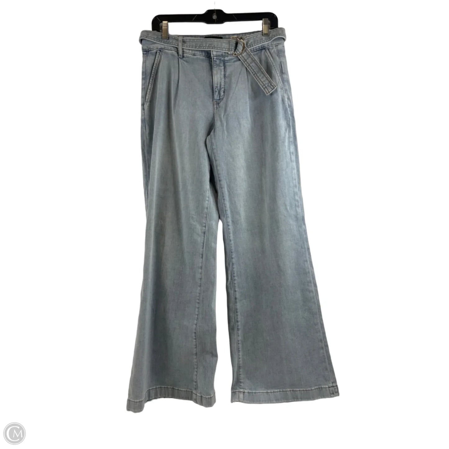 Jeans Wide Leg By White House Black Market In Blue Denim, Size: 6