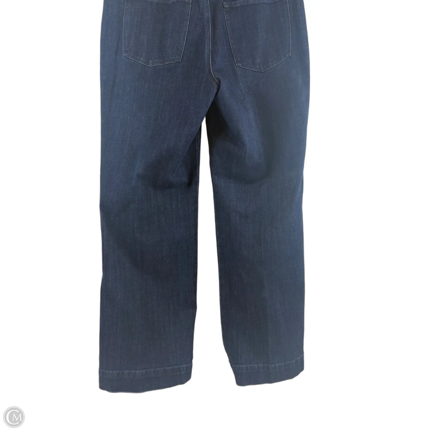 Jeans Wide Leg By Talbots In Blue Denim, Size: 12