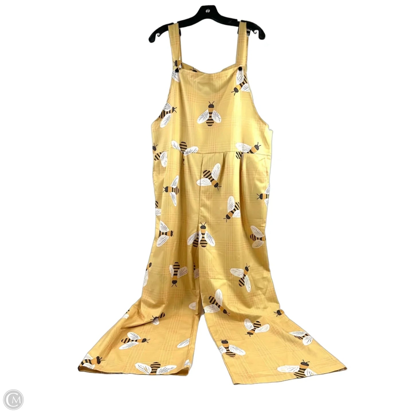Overalls By Clothes Mentor In Yellow, Size: L