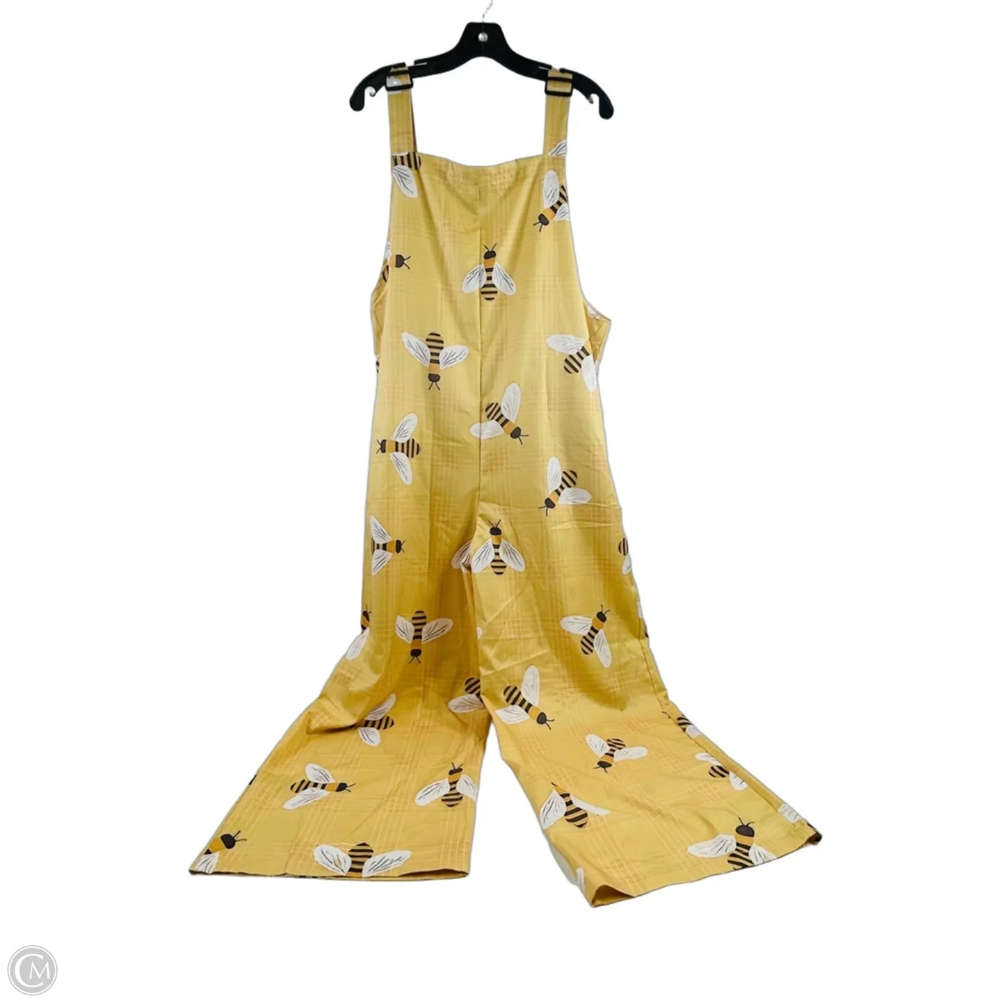 Overalls By Clothes Mentor In Yellow, Size: L