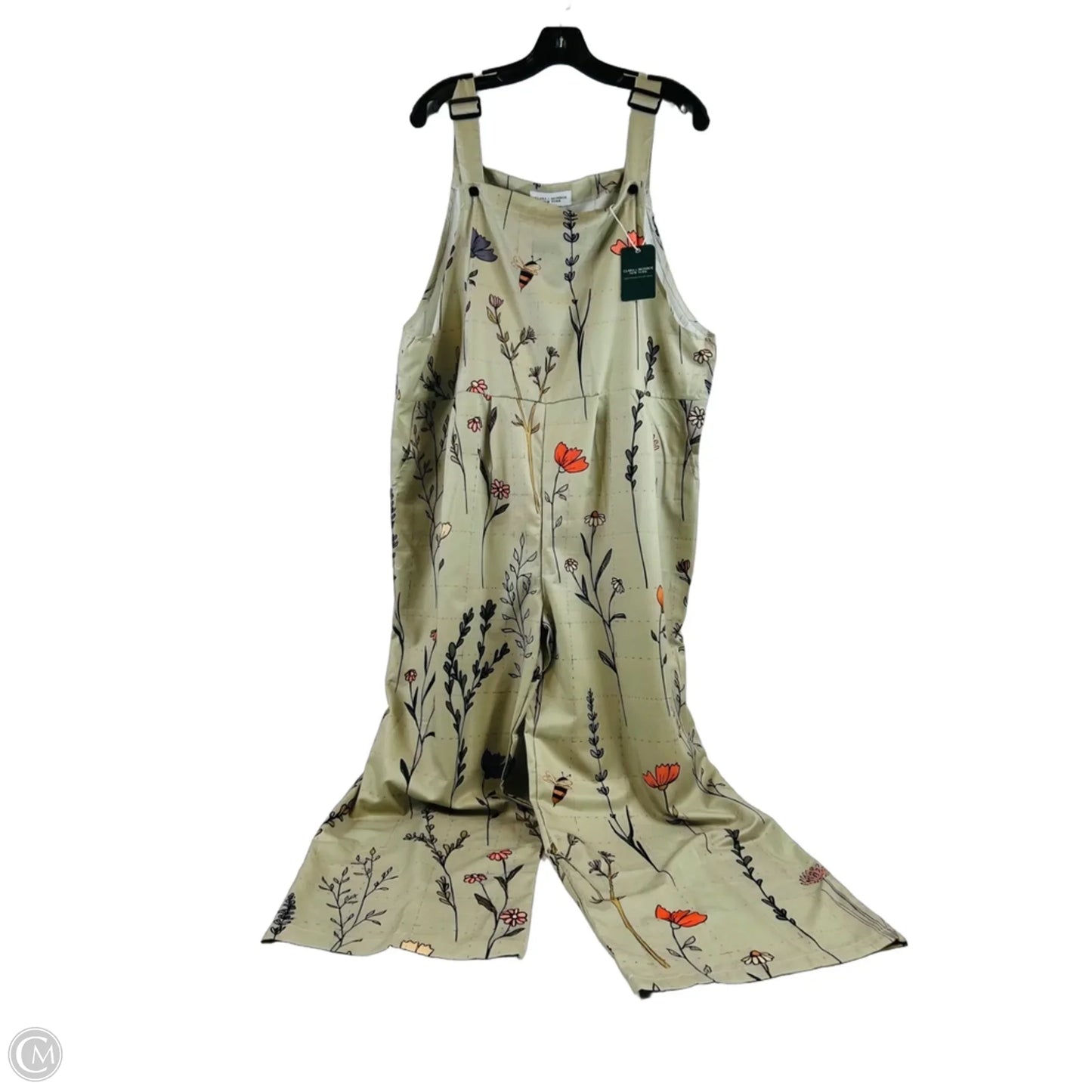 Overalls By Clothes Mentor In Green, Size: L