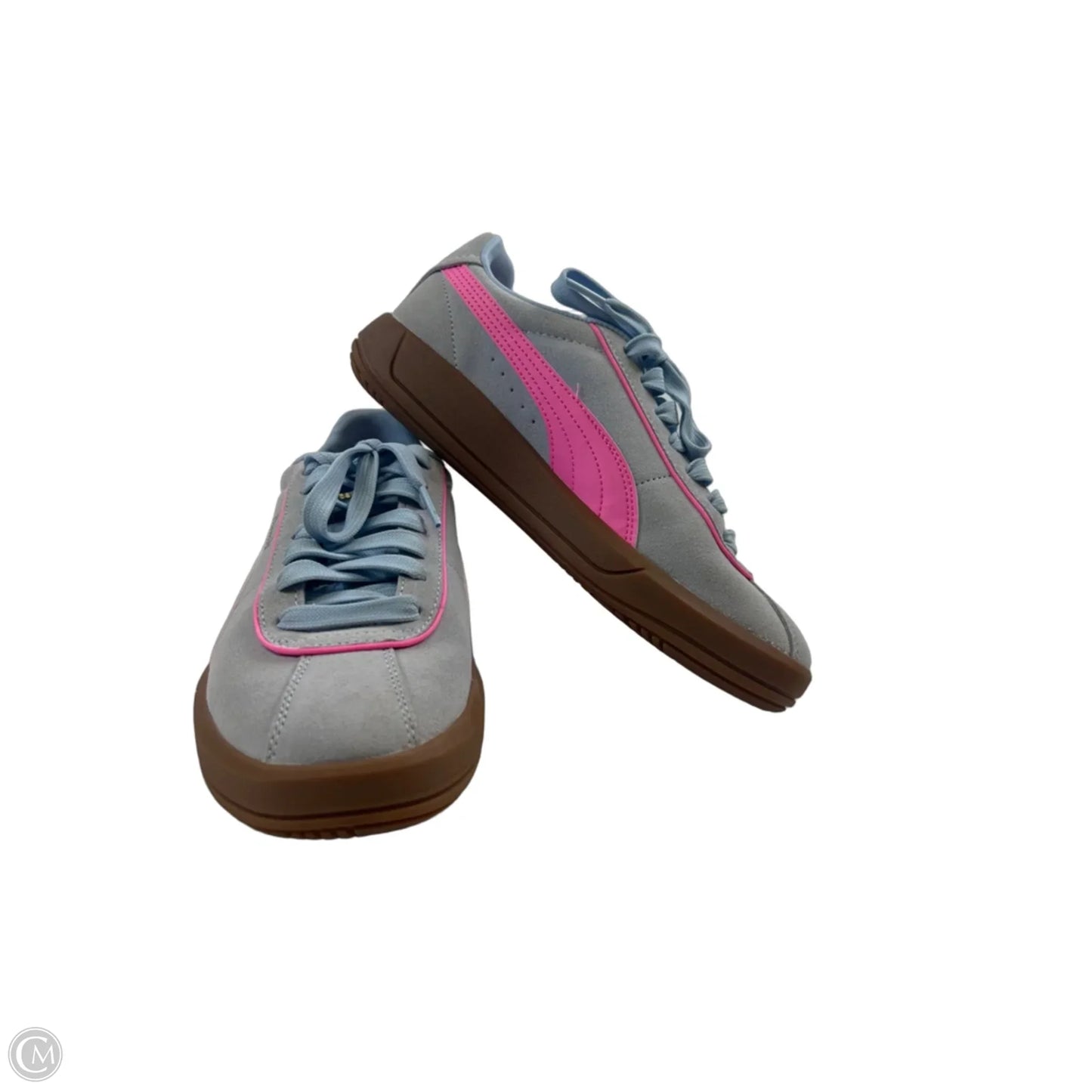 Shoes Sneakers By Puma In Pink & Purple, Size: 7.5