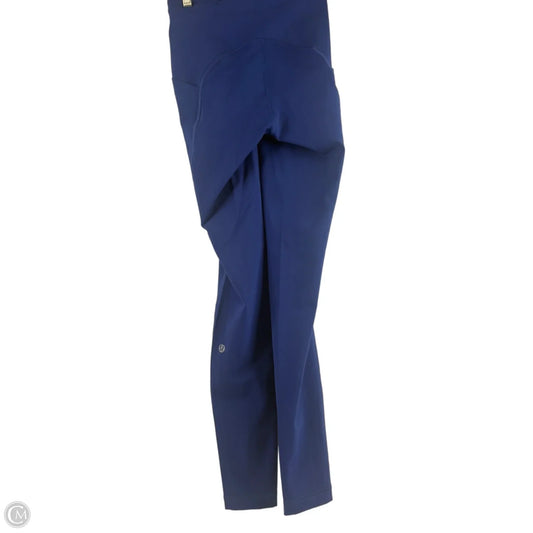 Athletic Leggings By Lululemon In Blue, Size: 2
