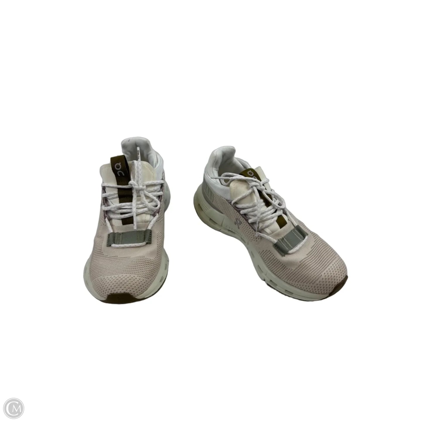 Shoes Athletic By On Cloud In Brown & Green, Size: 6.5