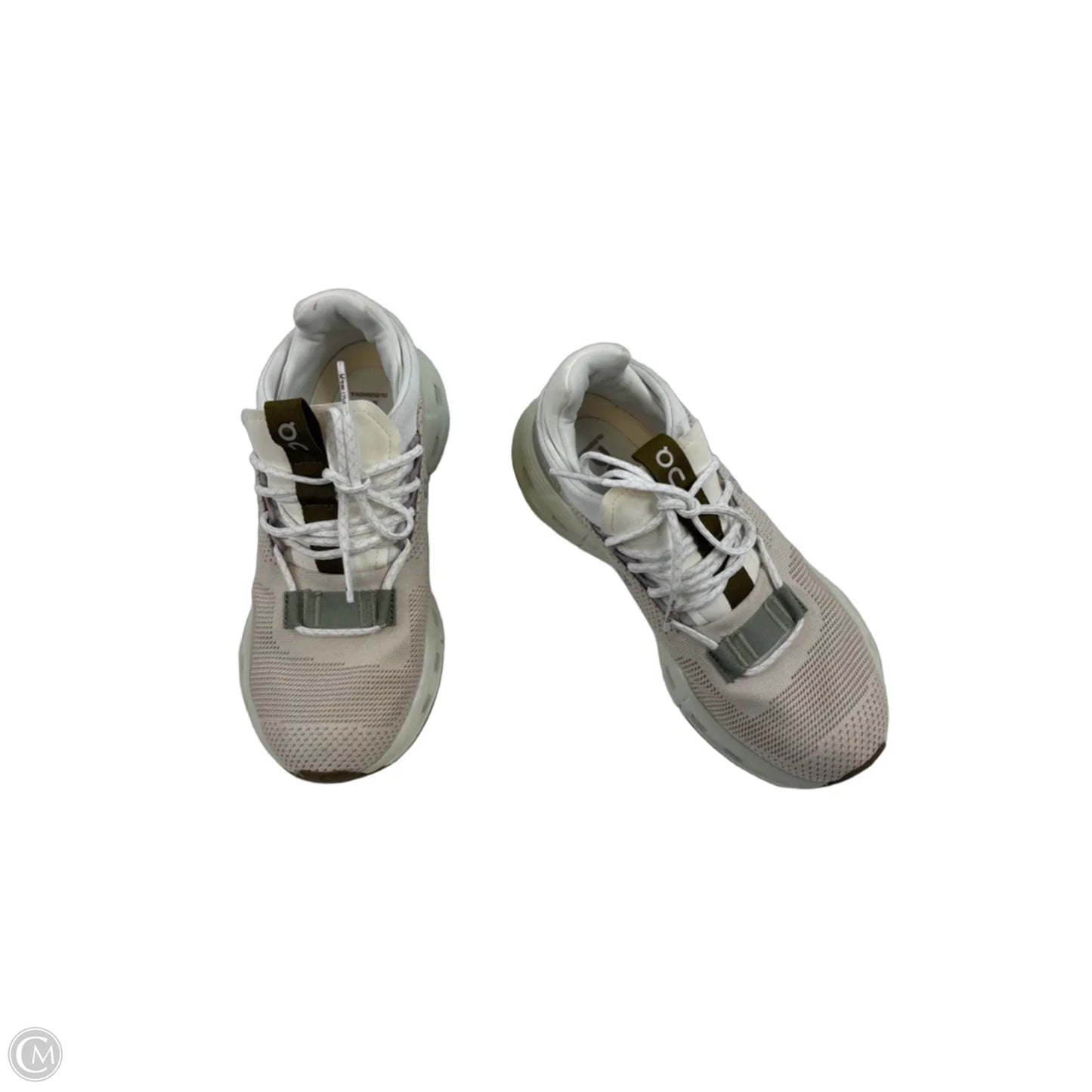 Shoes Athletic By On Cloud In Brown & Green, Size: 6.5