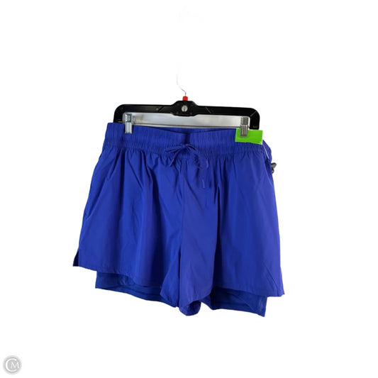 Athletic Shorts By Spyder In Blue, Size: Xl