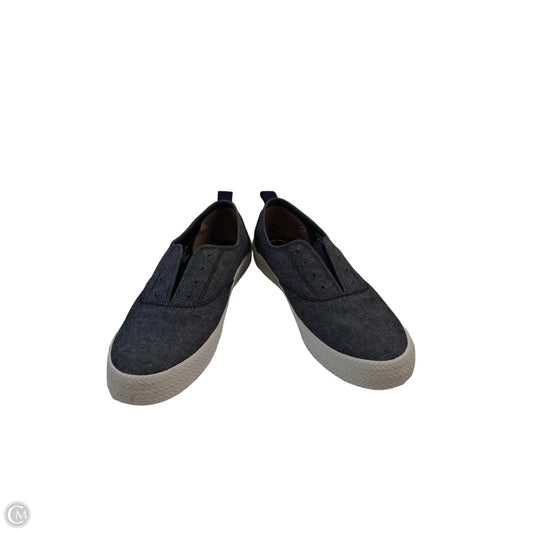 Shoes Flats By Sperry In Blue Denim, Size: 10.5