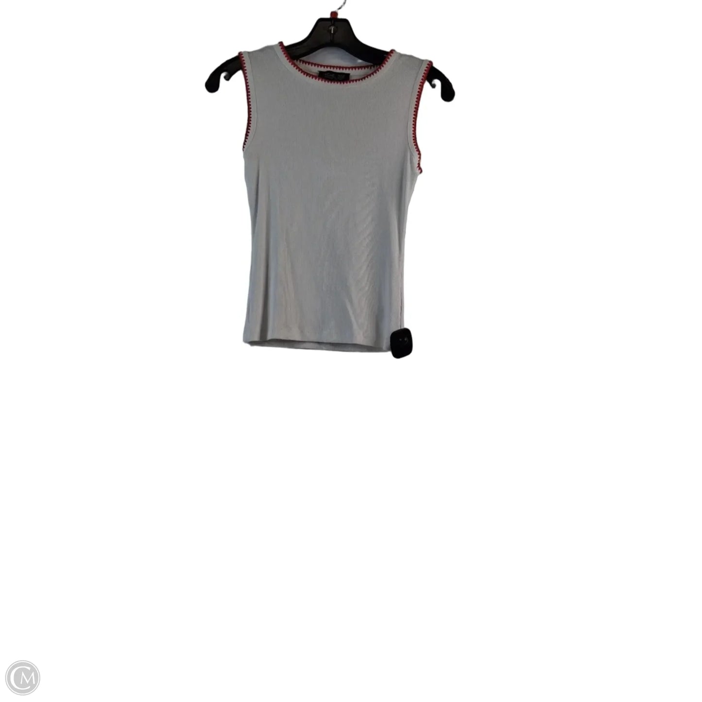 Top Sleeveless By Rachel Zoe In Red & White, Size: Xs