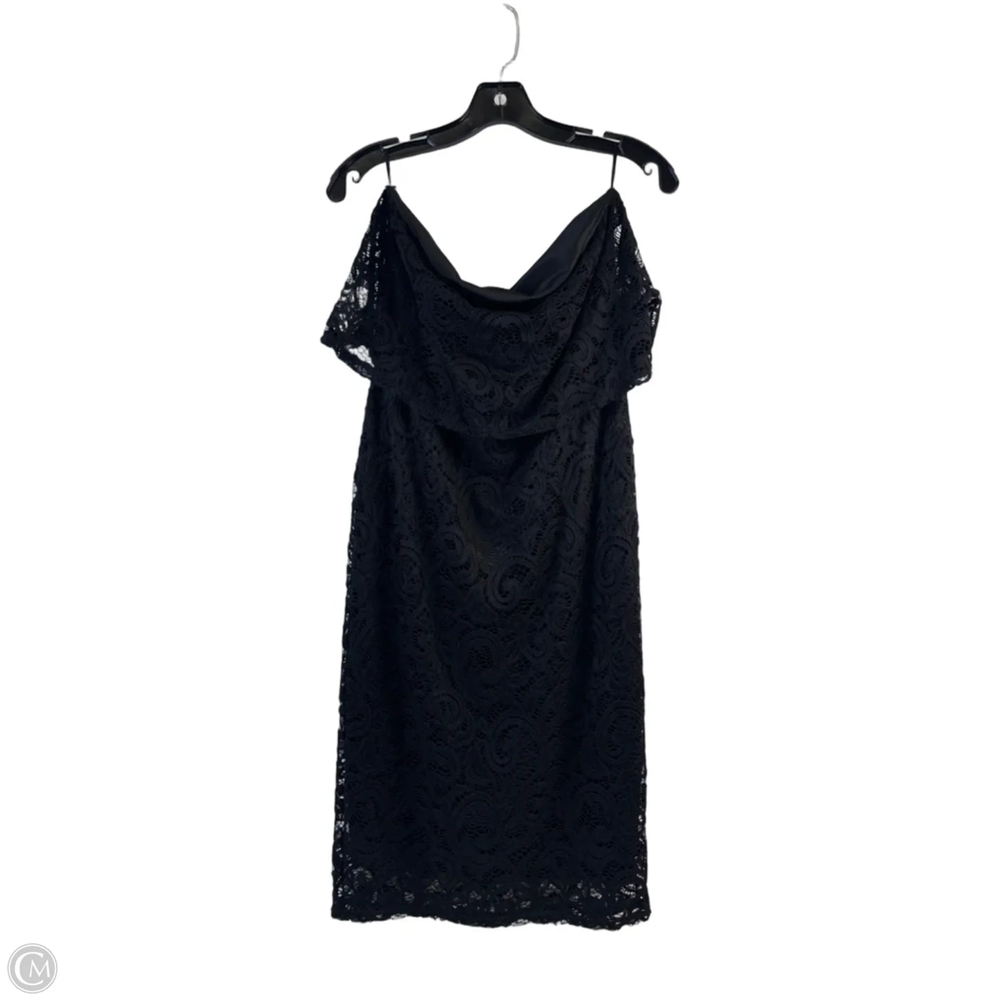 Dress Casual Midi By Quizz In Black, Size: M