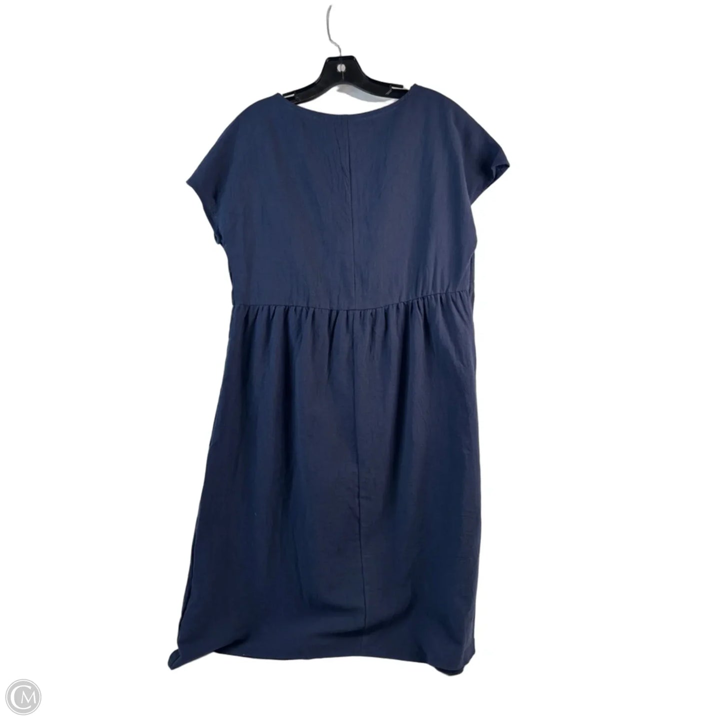 Dress Casual Midi By Emery Rose In Navy, Size: S