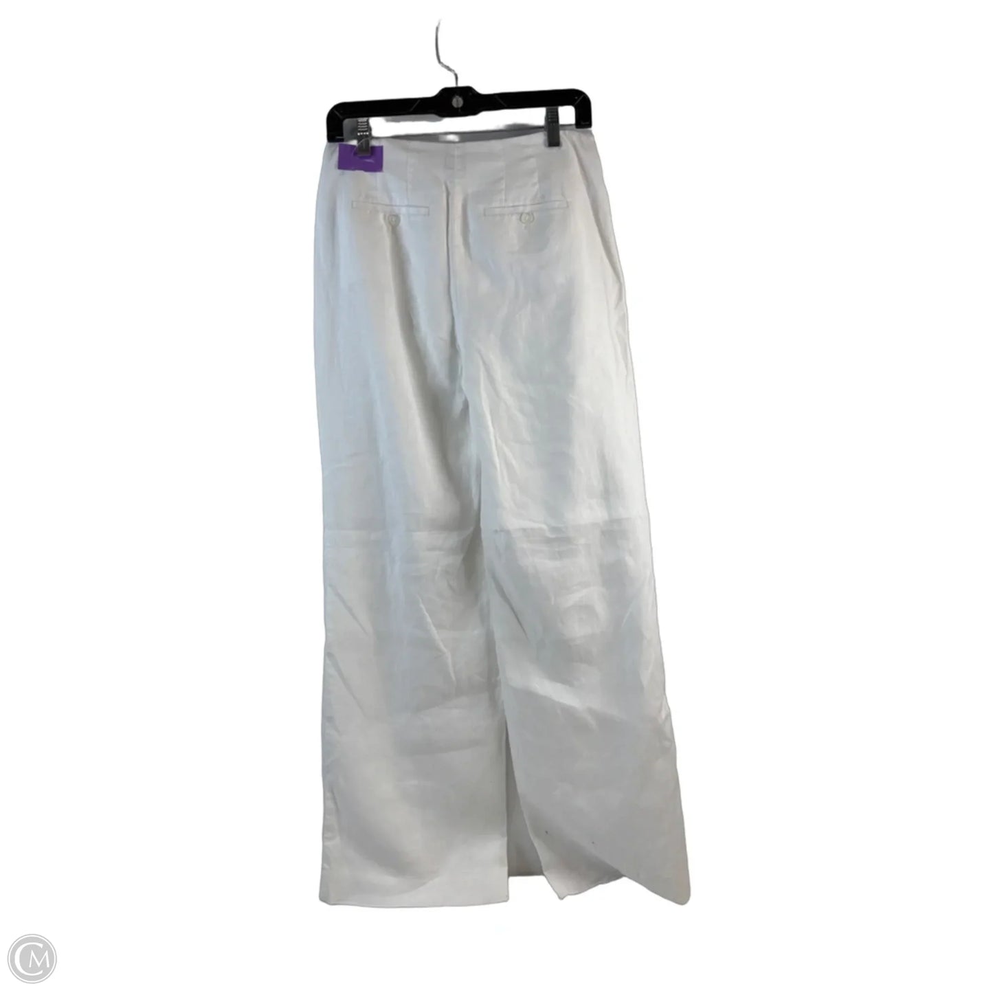 Pants Linen By Talbots In White, Size: 2