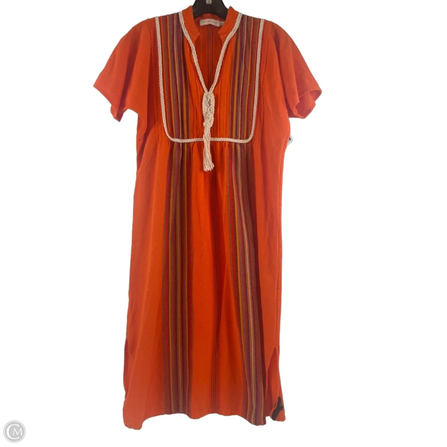 Dress Designer By Tory Burch In Orange, Size: Xs