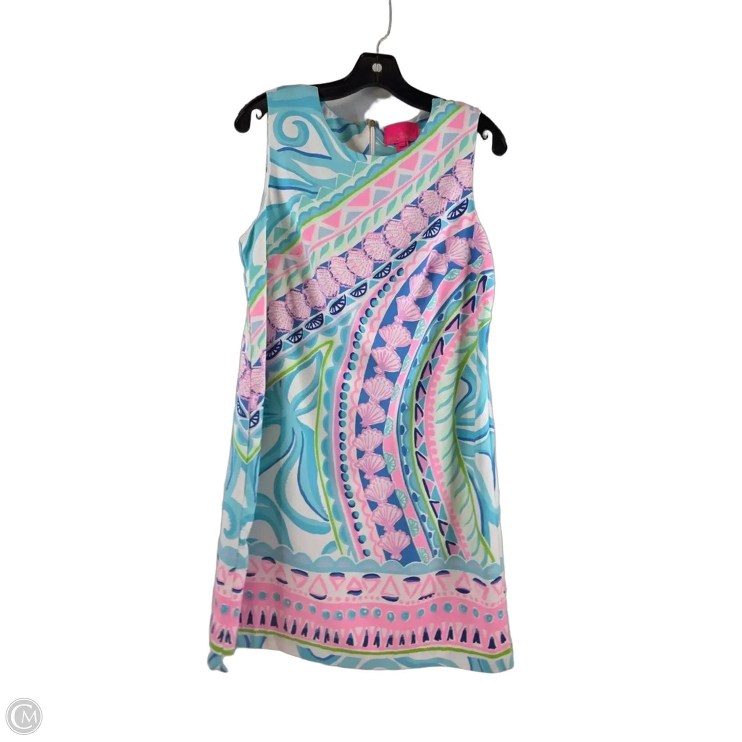 Dress Designer By Lilly Pulitzer In Blue & Pink, Size: 10