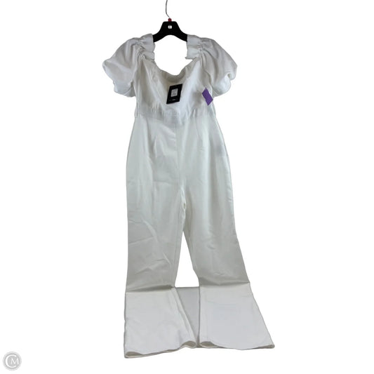 Jumpsuit By Fashion Nova In White, Size: S